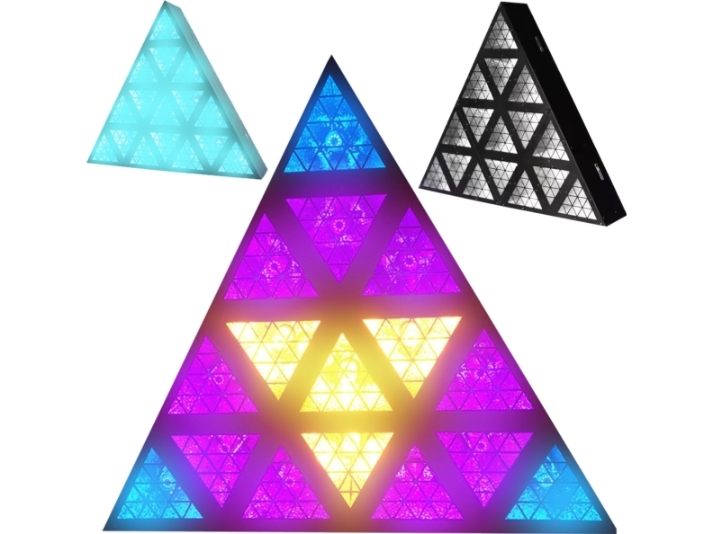 Light4me Triangis Led Lichteffekt 64X2w Rgba Club Disco Dj Beleuchtung Für Party