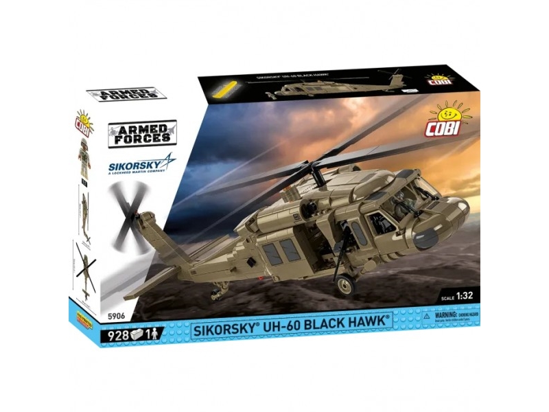 Cobi Sikorsky Uh-60 Black Hawk Bausatz Mit 928 Teilen