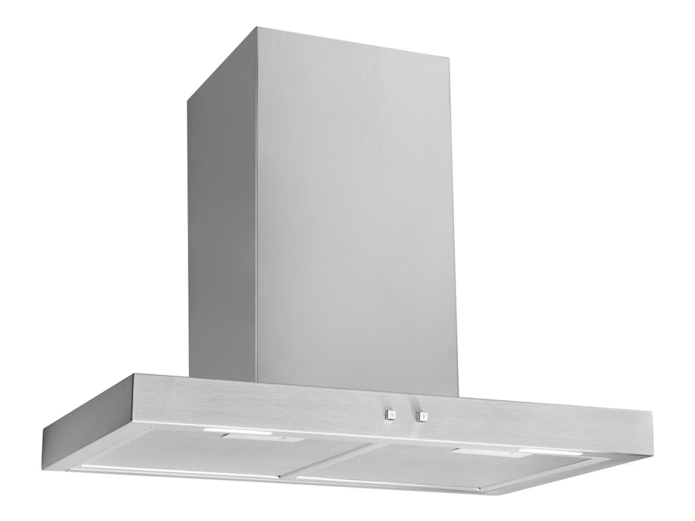 EICO Bern P 60 X CV - Kåpa - skorsten, plan - bredd: 60 cm - djup: 40.3 cm - utsug - rostfritt stål | Vitvaror - Köksfläktar - Centralventilation | GameStuff