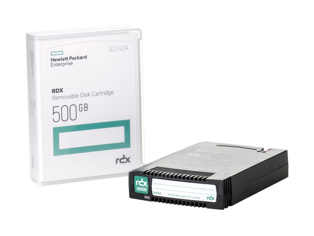 HPE RDX - RDX-kassette - 500 GB / 1 TB - for ProLiant MicroServer Gen10  Imation RDX Removable Hard Disk Storage System