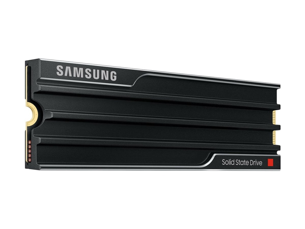 Samsung 9100 PRO MZ-VAP1T0 - SSD - krypteret - 1 TB - med køleplade - intern - M.2 2280 - PCI Express 5.0 x4 (NVMe) - 256-bit AES - TCG Opal Encryption 2.0 - sort