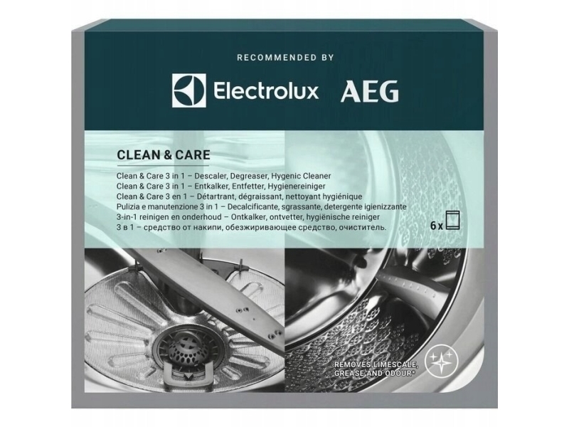 ELECTROLUX-pesukoneen ja astianpesukoneen valmistelu M2GCP601