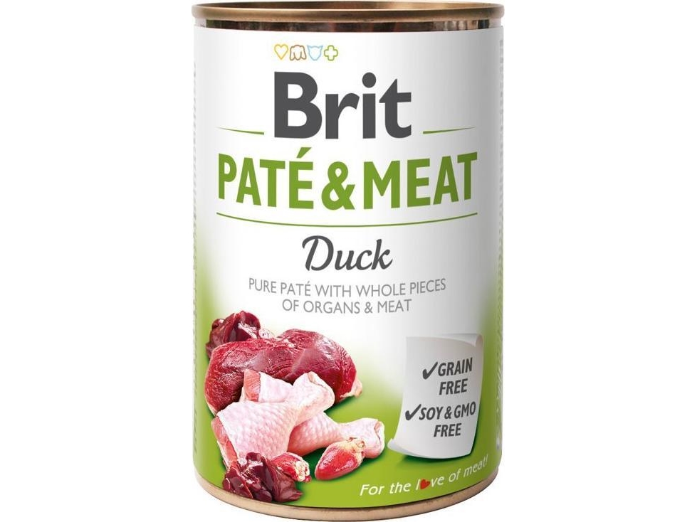 Brittisk burk PATE&amp MEAT DUCK /6 800g | Sällskapsdjur - Hund - - Blöt hundmat | GameStuff