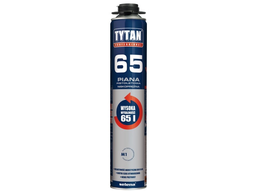 TYTAN 65 lågexpansiv montage-/pistolskum 750 ml | N - A | GameStuff