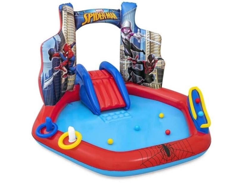 Spiderman Lekesenter Barnebasseng 165l  Barnebasseng 98793