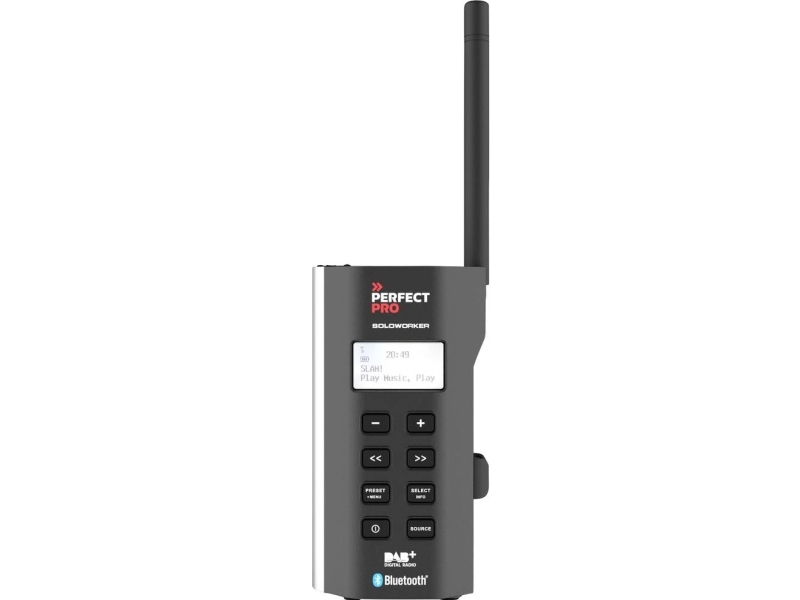 Perfectpro Soloworker, Persönlich, Digital, Dab+, Fm, 1,5 W, 1-Weg, 3,6 Cm