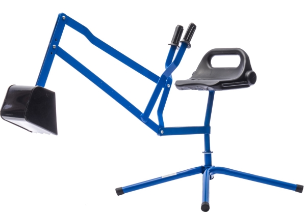 MegaLeg Metal Excavator HQ för barn och sandlåda, Blå | Utomhusleksaker - Gå / Löpande fordon - Gå fordon | GameStuff