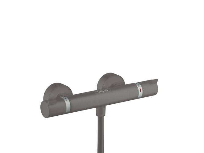 Hansgrohe Ecostat Comfort Termostatarmatur, Børstet sort krom