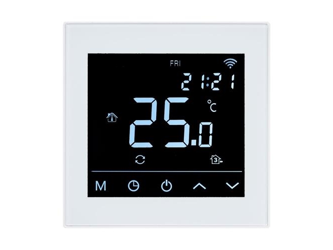 Thermostat Hc91 Wifi Mit Boden- Und Raumfühler Weiß