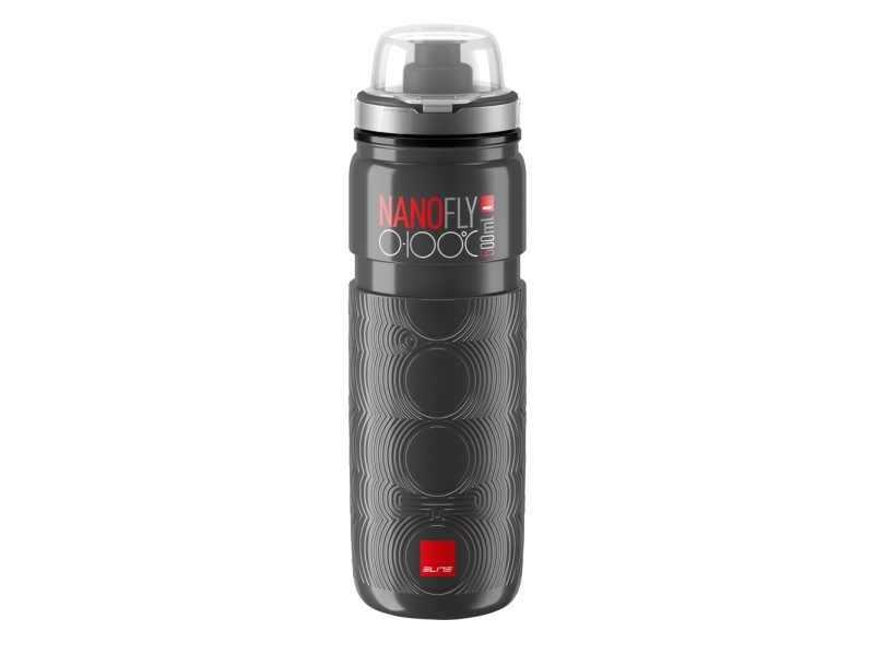 Elite Nano Fly 0-100, 500 Ml, Fahrrad, Schwarz, 4 H, 4 H, Klappdeckel