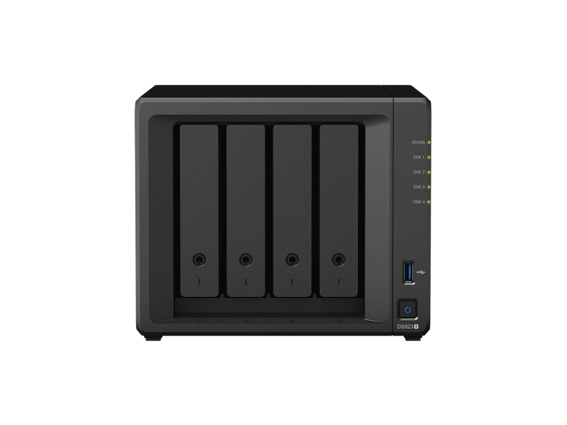 Synology Disk Station DS923+ - NAS-server - 4 bays 4 - RAID 6, 10, 1, 0 - Gigabit Ethernet - iSCSI support