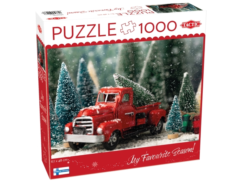 Tactic Puzzle Lovers Christmas Tree Miniature 1000 pcs puzzle