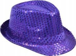 Arpex Sequin Hat Violett