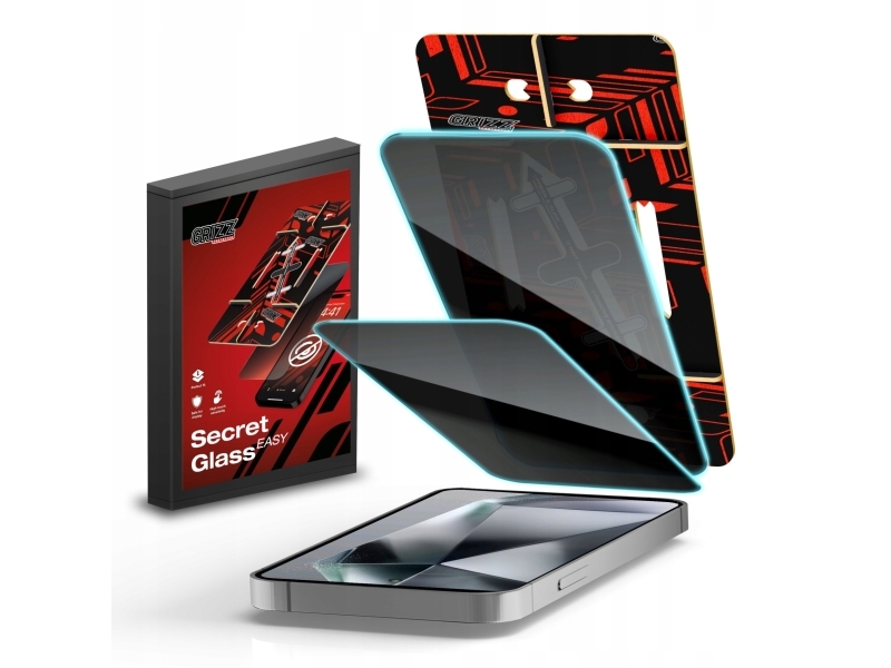 Datenschutz-Glas Grizzglass Secretglass Easy Für Samsung Galaxy S25 [2Er-Pack]