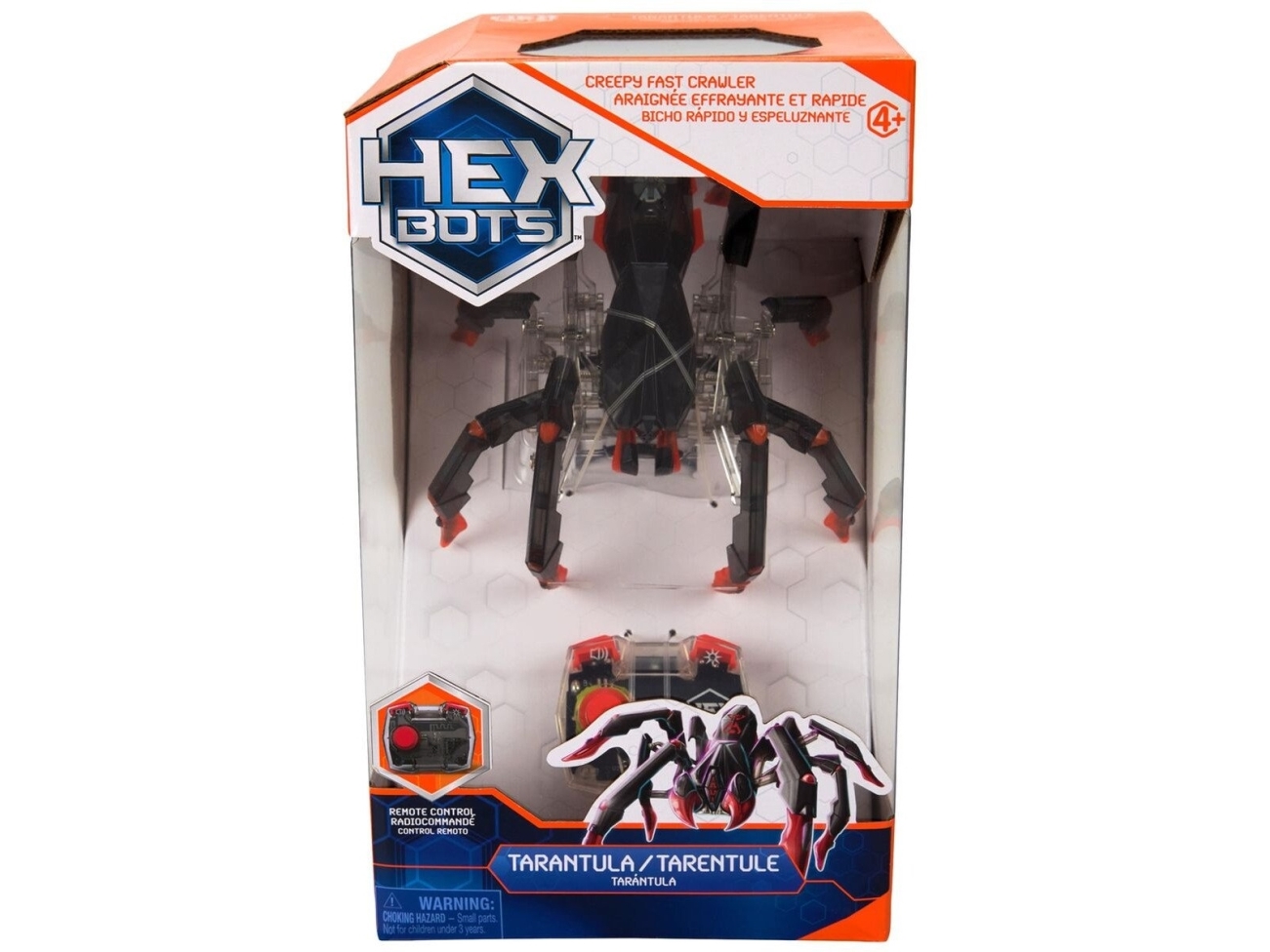 HEX BOTS interactive toy Black Widow
