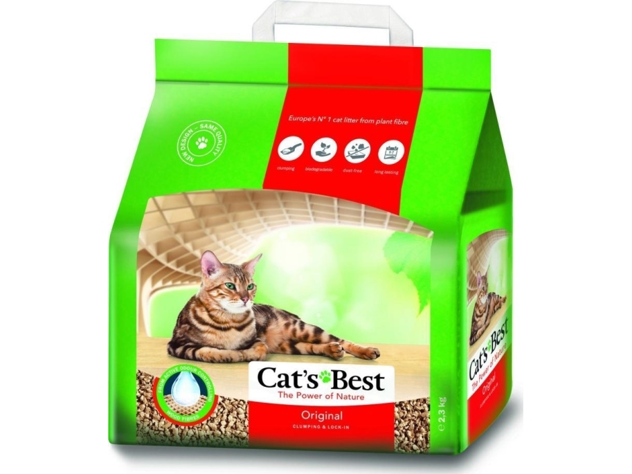 JRS Cats Best Original kattegrus - 5 l | Sällskapsdjur - Katt - Kattsand och annat strö | GameStuff