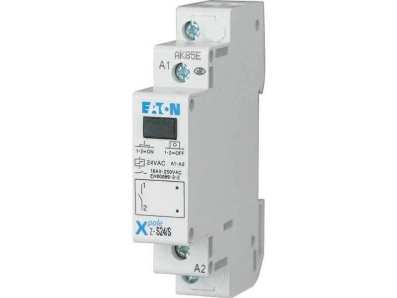 Strømstødskontakt DIN-skinne Eaton Z-S24/S 1 x sluttekontakt 24 V/AC 16 A 0 W Piece 1 stk