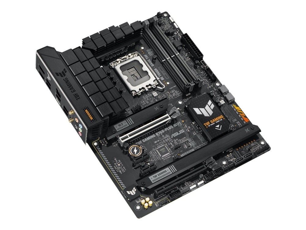 Asus Tuf Gaming B760-Plus Wifi, Intel, Lga 1700, Intel Celeron , Intel Core I3, Intel Core I5, Intel Core I7, Lga 1700, Ddr5-Sdram, 128 Gb