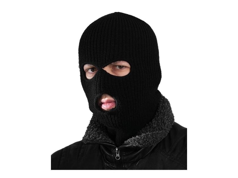 Schwarze Balaclava
