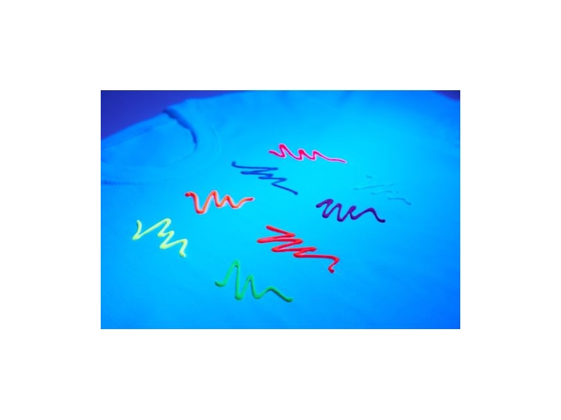 Neon pink UV stofmaling, 30 ml