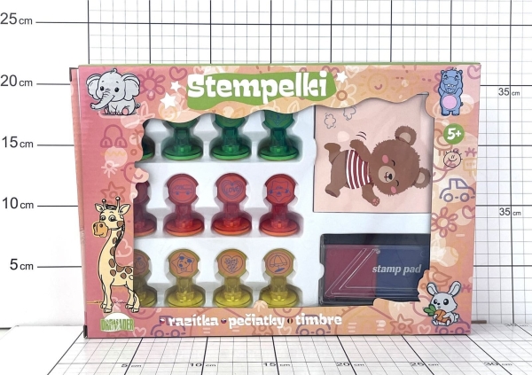 Dromader Stempler I Pose Æske