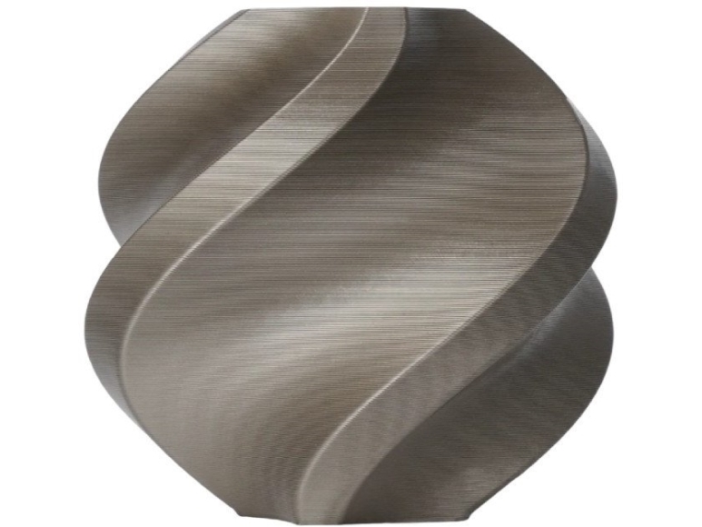Bambu Lab Pla Metal Filament 1,75 Mm 1 Kg – Med Genanvendelig Spole Iridium Gold Metallic