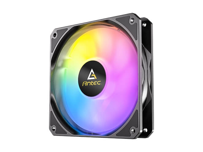 Antec P12r Pwm Argb, Ventilator, 12 Cm, 61,46 Kubikfod/Min., Sort