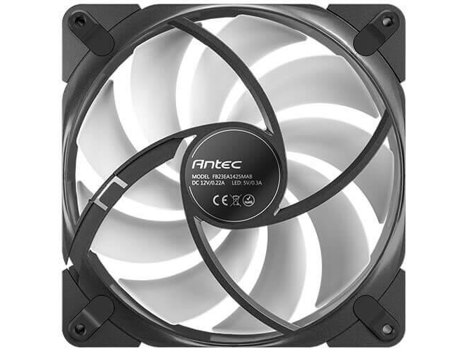 Antec Tranquil 140 Argb, Ventilator, 14 Cm, Schwarz, Grau