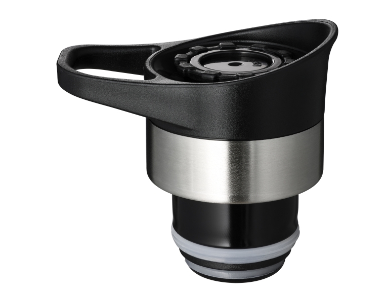 Scanpan Push & Sip låg, stål - TO GO | Köksutrustning - lunch - ATT GÅ flaskor | GameStuff