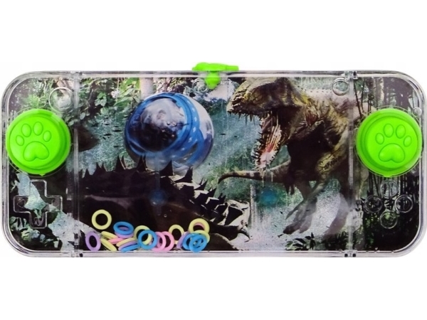 Leantoys Dinosaurier Stegosaurus Wasser Arcade Spiel Konsole Pad Grün