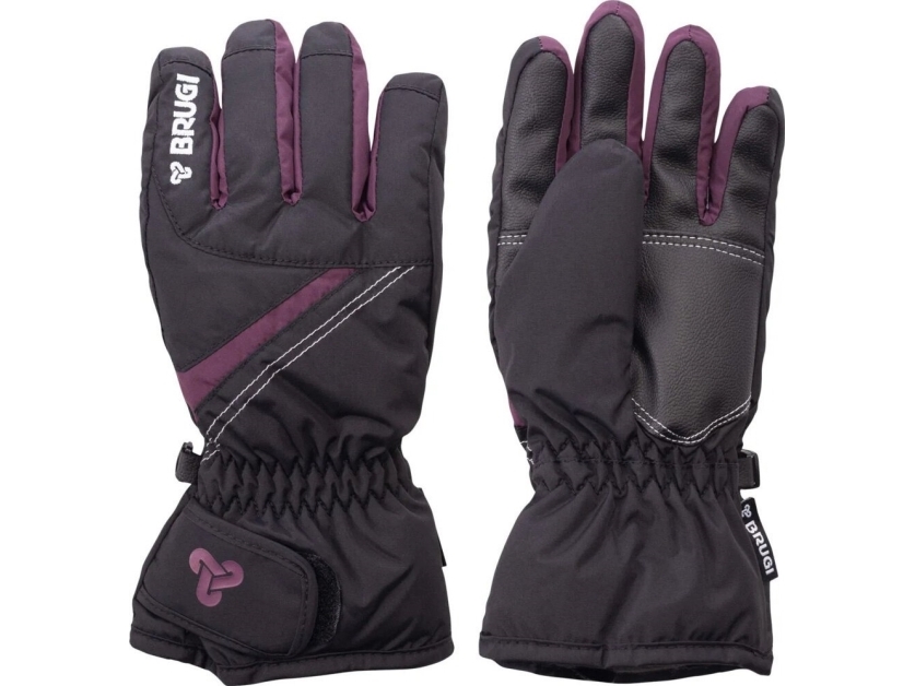 Vinterskidhandskar för barn vattentäta Brugi 1AK1 ålder 8-9 år | Sport & Träning - Skidor/Snowboard - Skidhandskar | GameStuff