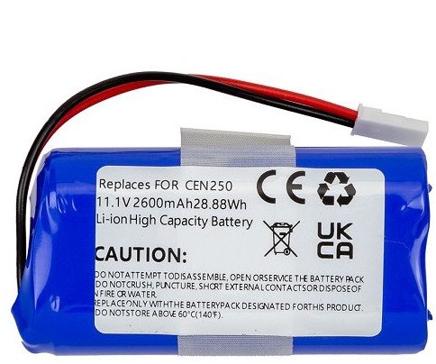 Extra Digital Akumuliatorius skirtas ECOVACS CEN250, ML009, V700, 11.1V, 2600mAh, Li-ion