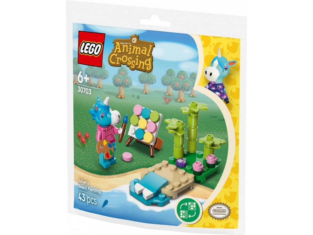 *****Lego Animal Julian I Plażowy Obraz Sasz 30703