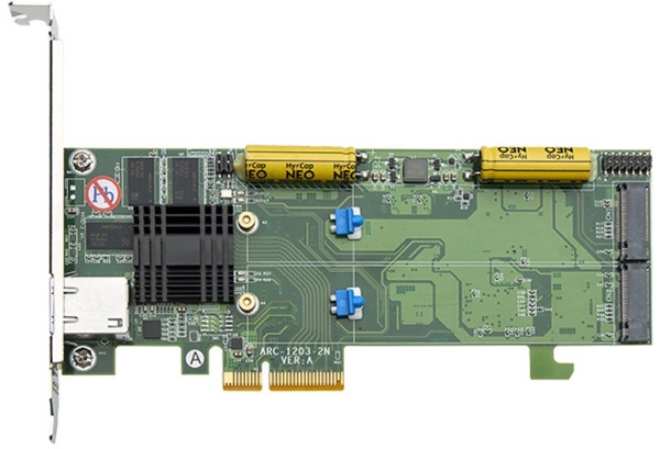Areca RAID-kontroller ARC-1203-2N 2-port intern | Datorer & Surfplattor - Servertillbehör - Controller | GameStuff