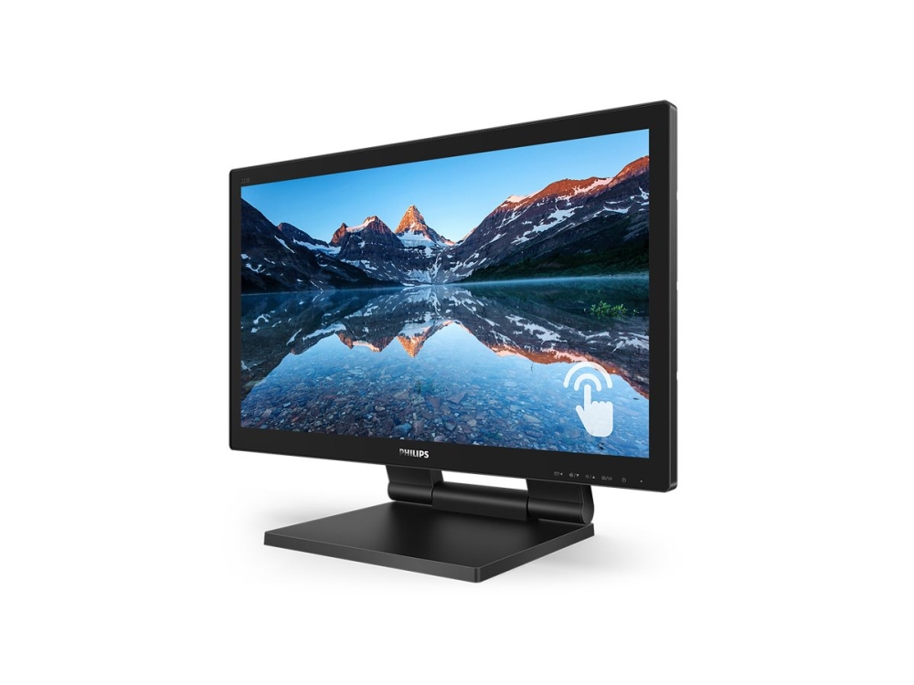 Philips B Line 222B9t - Led-Skærm - 22" (21.5" Til At Se) - Touchscreen - 1920 X 1080 Full Hd (1080P) @ 60 Hz - Va - 3000:1 - Hdmi, Dvi-D, Vga, Displ