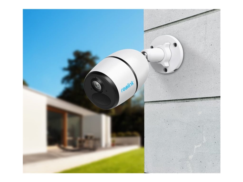 Reolink Go Series G330 - Nätverksövervakningskamera - kula - vattenfast - färg (Dag&Natt) - 4 MP - 2560 x 1440 - 2K - fast lins - ljud - trådlös - 4G, 3G, LTE, WCDMA, HSPA+, UMTS - H.265 - DC 5 V | Foto och video - Videoövervakning - Övervakningsutrustning | GameStuff