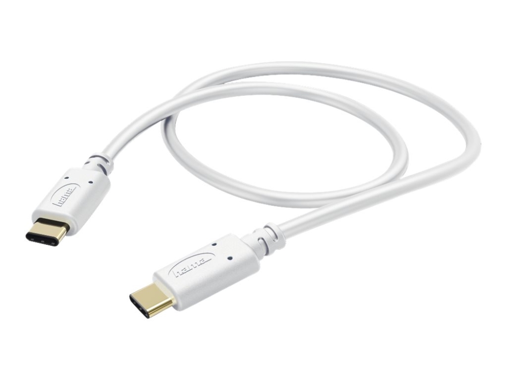 Hama 00183328, 1,5 M, Usb C, Usb C, Usb 2.0, 0,48 Gbit/S, Weiß