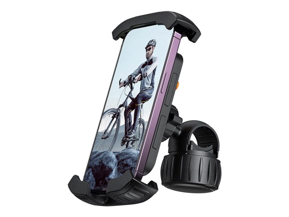 Baseus Quick Go Series BS-CM024 - Cykelholder for mobiltelefon - from 5.7 to 7.2 - kluster sort