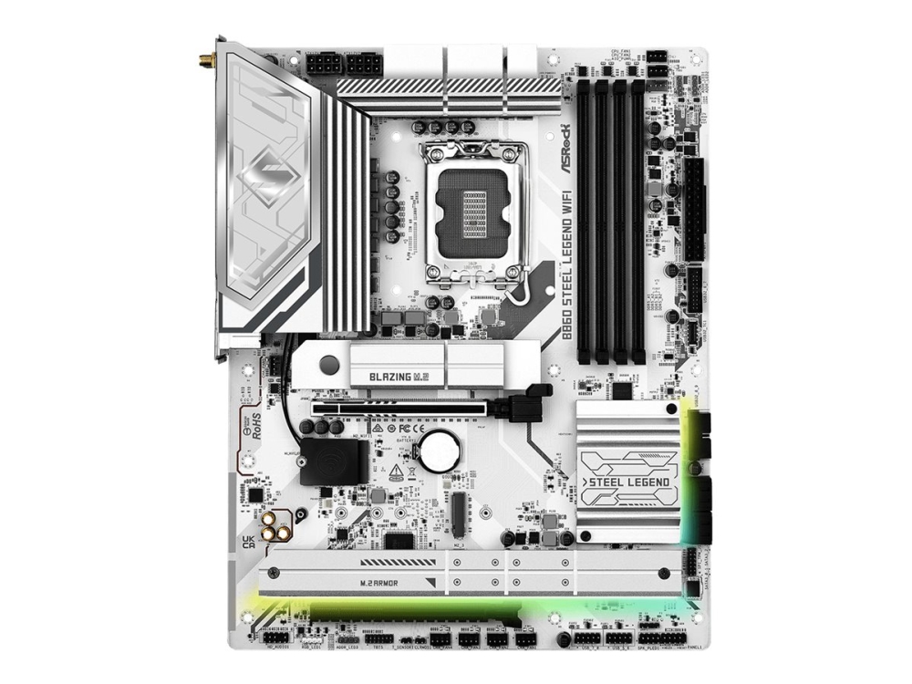 B860 Steel Legend Wifi S1851 4Ddr5 Tb Atx-Motherboard