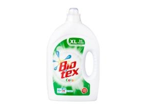 Tøjvask Flydende Bio-tex Color 1750ml med Parfume uden Blegemiddel/Optisk hvidt,1750 ml/dnk