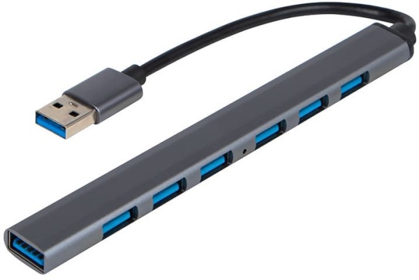86-070# Rozgałęźnik Usb Wt.A-7Xgn.A Hub-04