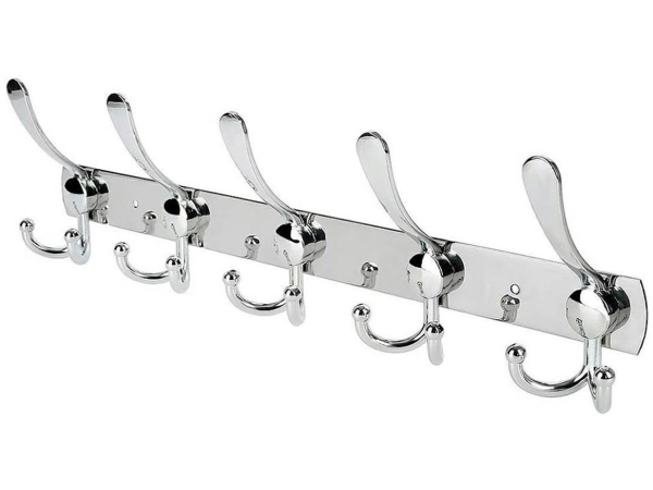 DA200A Seinäkiinnike 45cm hopea