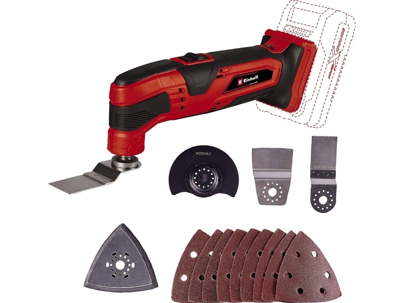 Einhell Tc-Mg 18 Li-Solo, Grinding, Sanding, Brushed, Black, Red, China, 10000 Opm, 3.2° - Solo