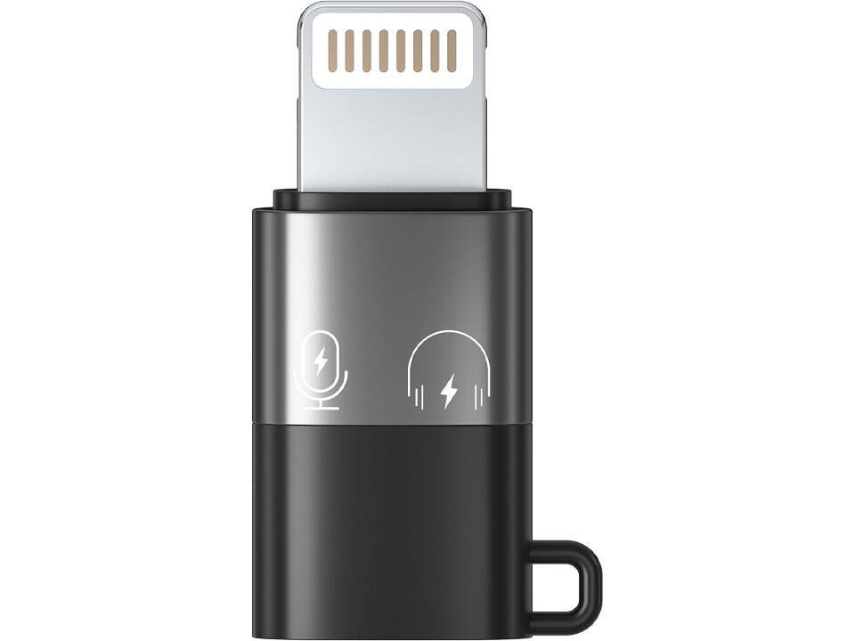 Adapter USB Puluz PU649B USB-C - Lightning Srebrny