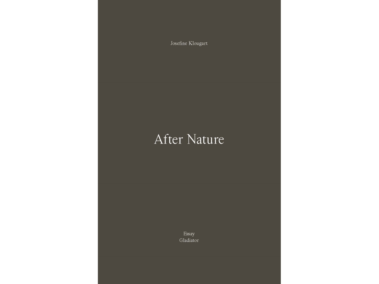 After Nature | Josefine Klougart