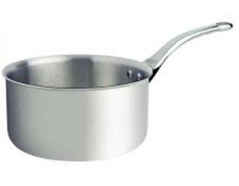 De Buyer Affinity, Gryde Til Alle Formål, Rustfrit Stål, Rustfrit Stål, 1,2 L, 1 Stk, 14 Cm