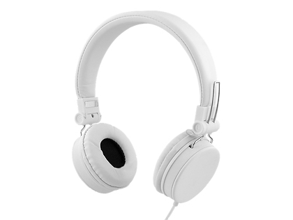 Streetz Hl-W203, Kabelgebunden, 20 - 20000 Hz, Anrufe/Musik, 160 G, Kopfhörer, Weiß