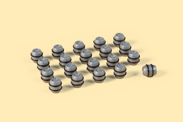 Auhagen 41684, HO (1:87), Grå