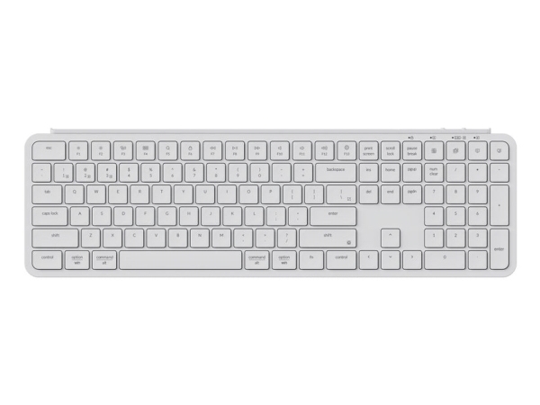 Keychron B6 Pro Membran I Fuld Størrelse Elfenbenshvid
