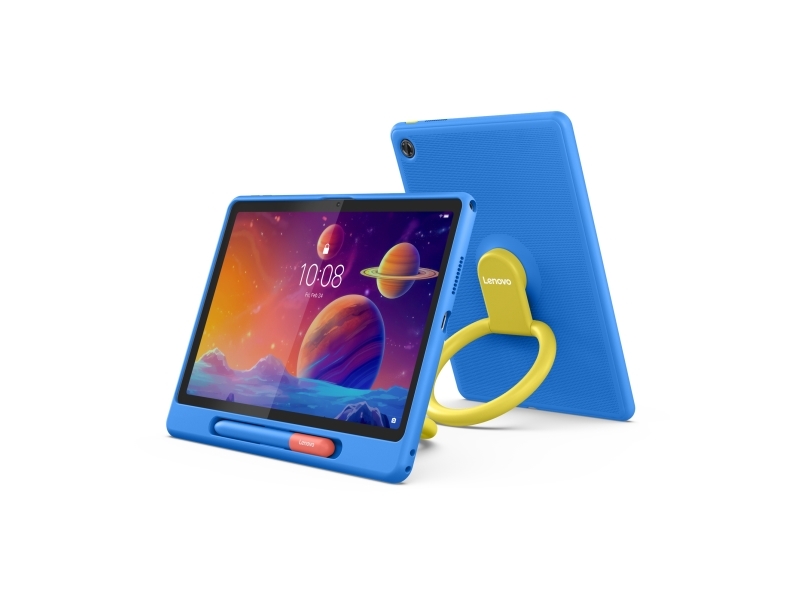 Lenovo Tab ZAEH - Tablet - Android 14 eller senere - 64 GB eMMC - 10.1 IPS (1920 x 1200) - microSD indgang - luna-grå - med Lenovo Tab Play Suite